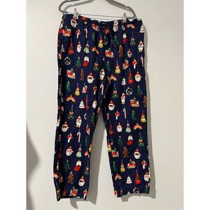 Hanna Andersson xl Christmas pajamas pants draw string
